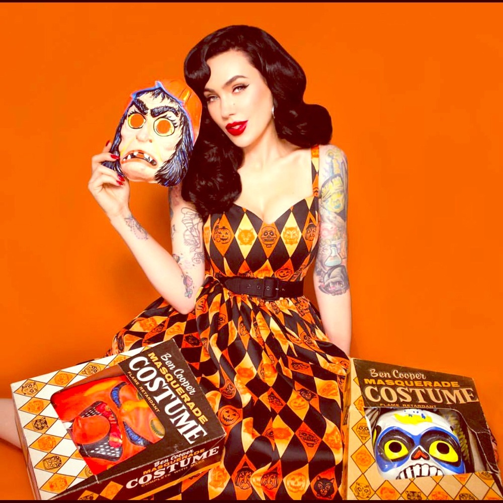 Vixen by Micheline Pitt x Ben Cooper dress M